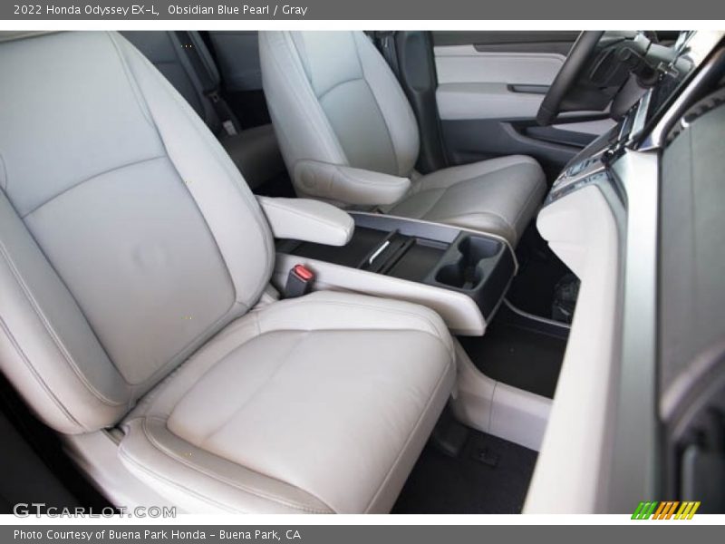 Obsidian Blue Pearl / Gray 2022 Honda Odyssey EX-L