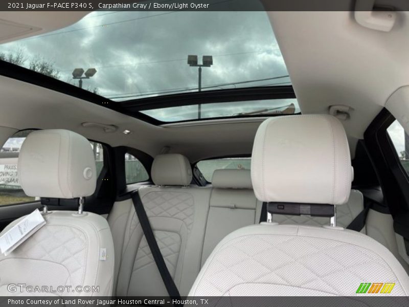 Sunroof of 2021 F-PACE P340 S