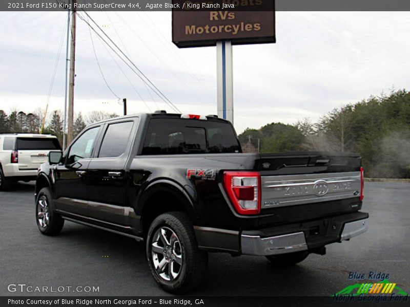 Agate Black / King Ranch Java 2021 Ford F150 King Ranch SuperCrew 4x4