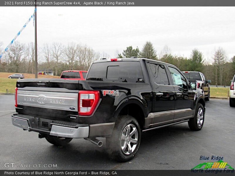 Agate Black / King Ranch Java 2021 Ford F150 King Ranch SuperCrew 4x4