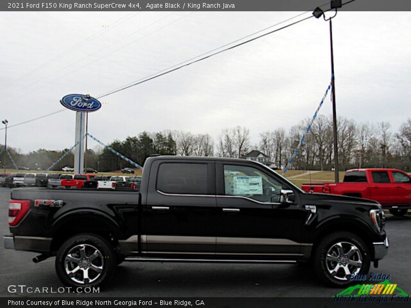 Agate Black / King Ranch Java 2021 Ford F150 King Ranch SuperCrew 4x4