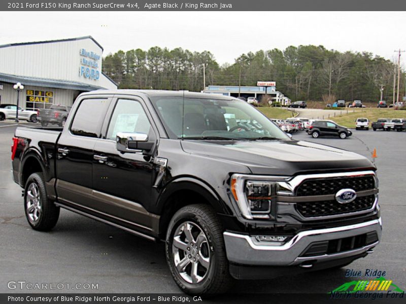 Agate Black / King Ranch Java 2021 Ford F150 King Ranch SuperCrew 4x4