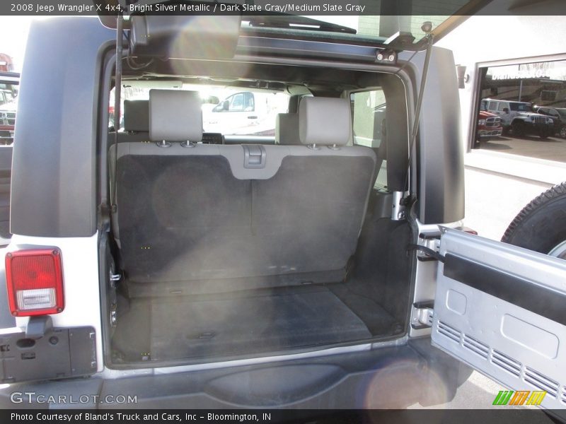 Bright Silver Metallic / Dark Slate Gray/Medium Slate Gray 2008 Jeep Wrangler X 4x4