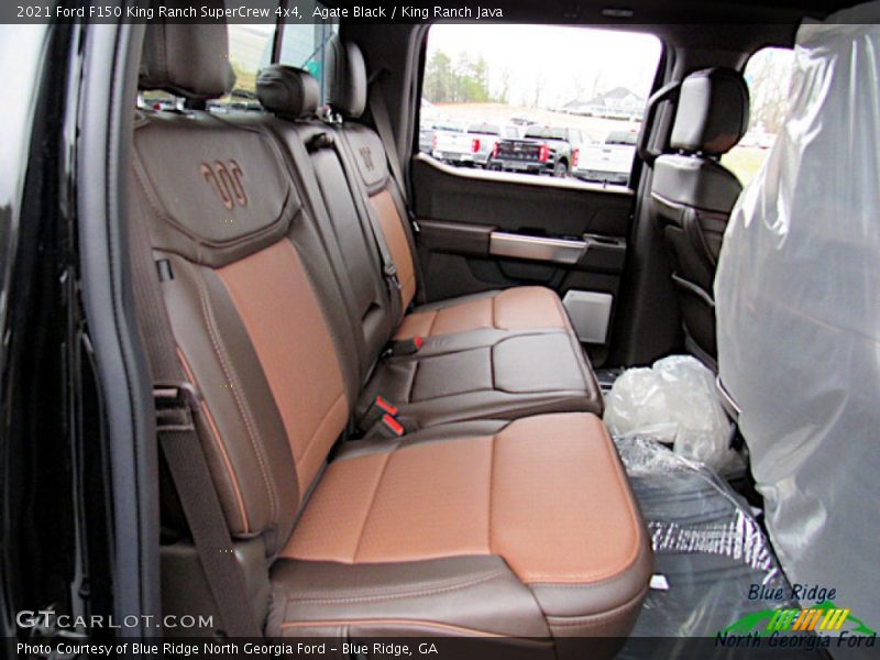 Rear Seat of 2021 F150 King Ranch SuperCrew 4x4