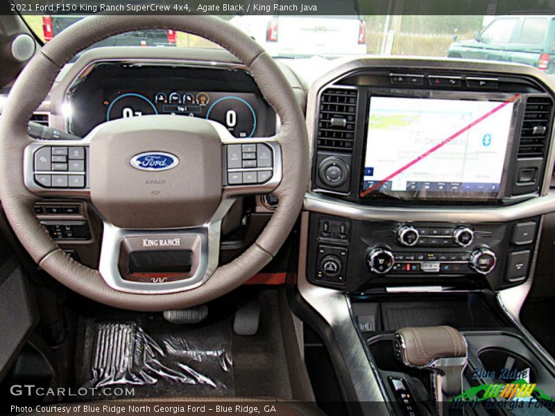 Dashboard of 2021 F150 King Ranch SuperCrew 4x4