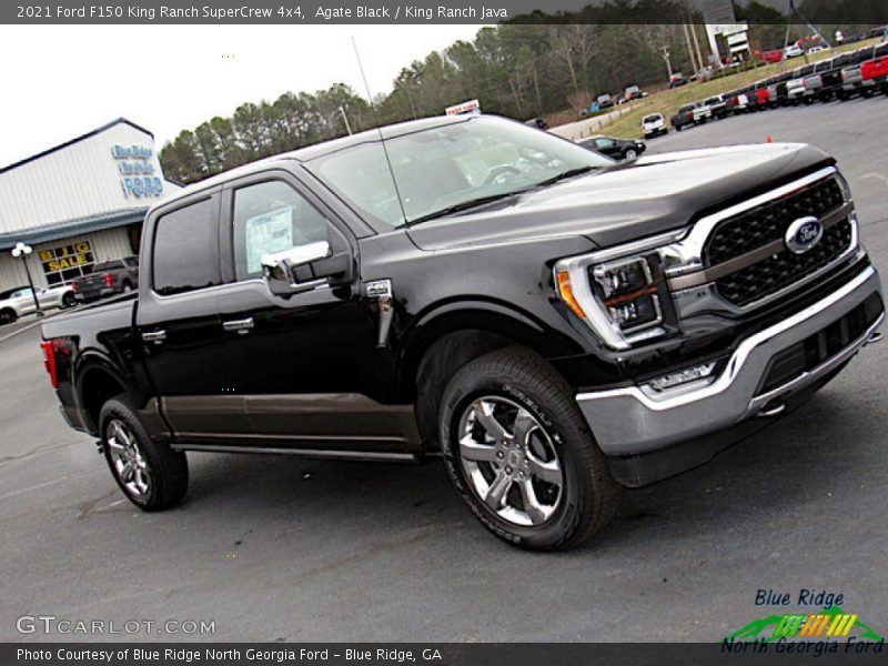 Agate Black / King Ranch Java 2021 Ford F150 King Ranch SuperCrew 4x4