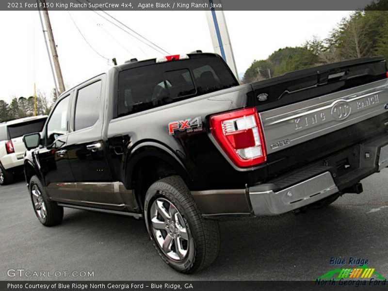 Agate Black / King Ranch Java 2021 Ford F150 King Ranch SuperCrew 4x4