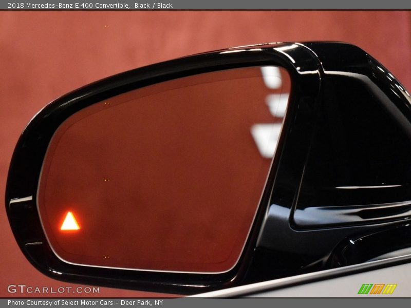 Black / Black 2018 Mercedes-Benz E 400 Convertible
