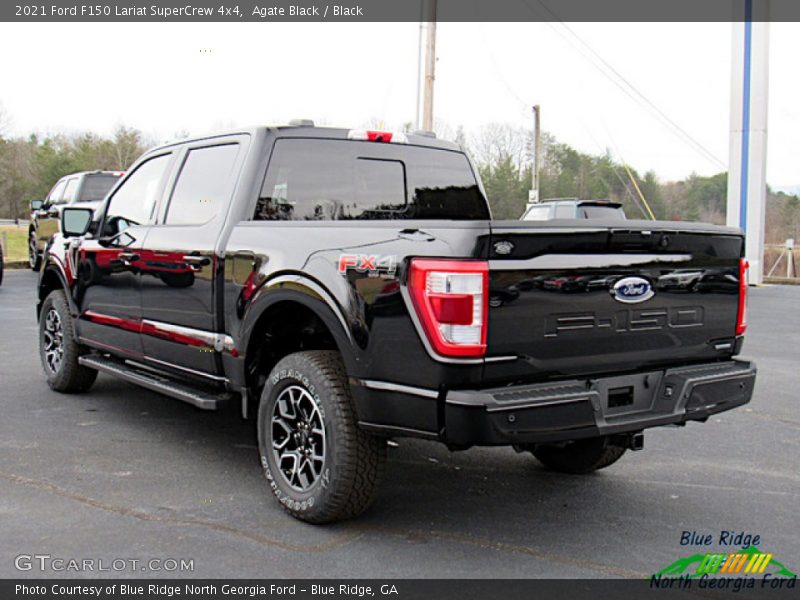 Agate Black / Black 2021 Ford F150 Lariat SuperCrew 4x4