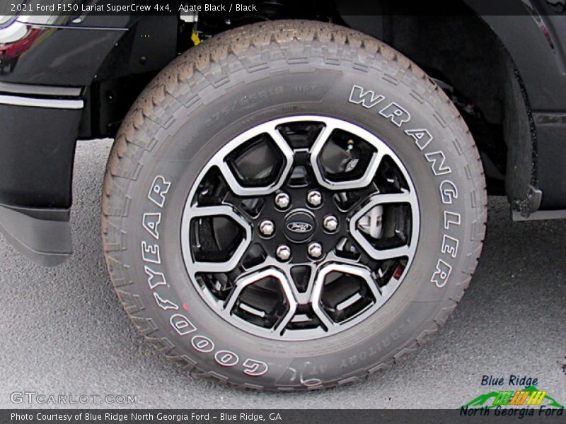 Agate Black / Black 2021 Ford F150 Lariat SuperCrew 4x4