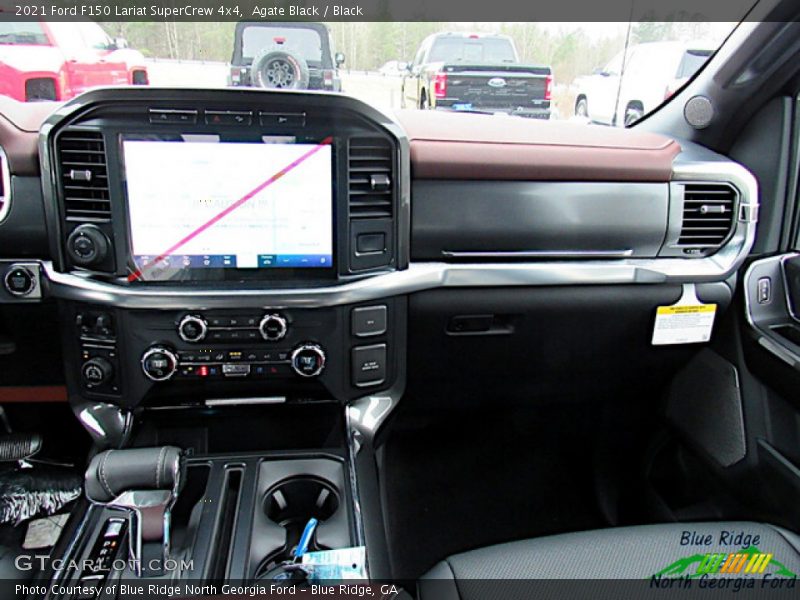 Agate Black / Black 2021 Ford F150 Lariat SuperCrew 4x4