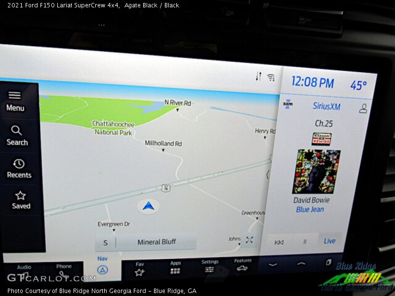 Agate Black / Black 2021 Ford F150 Lariat SuperCrew 4x4