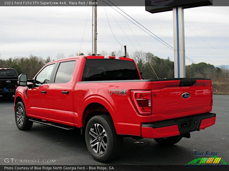 Race Red / Black 2021 Ford F150 STX SuperCrew 4x4