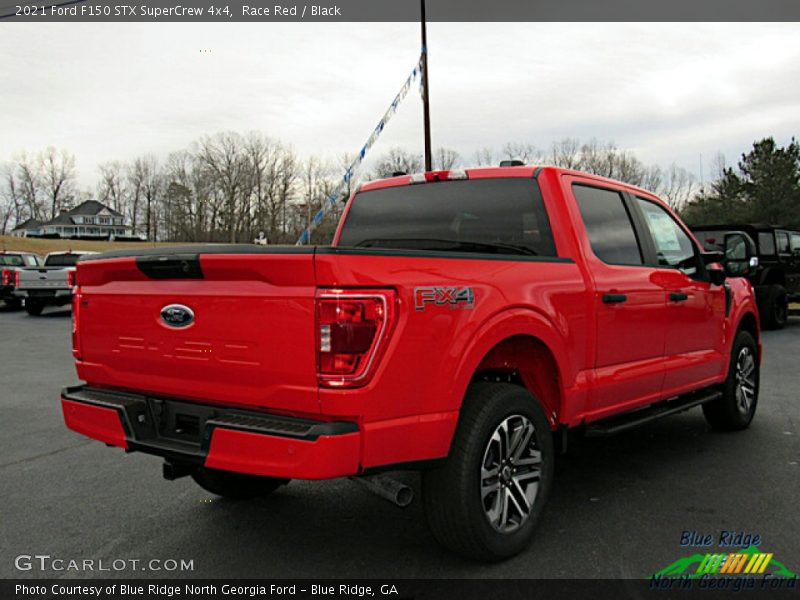 Race Red / Black 2021 Ford F150 STX SuperCrew 4x4