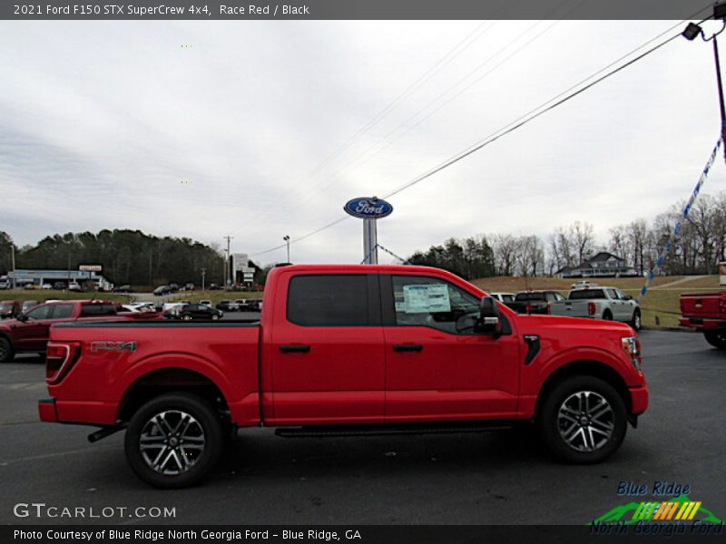 Race Red / Black 2021 Ford F150 STX SuperCrew 4x4