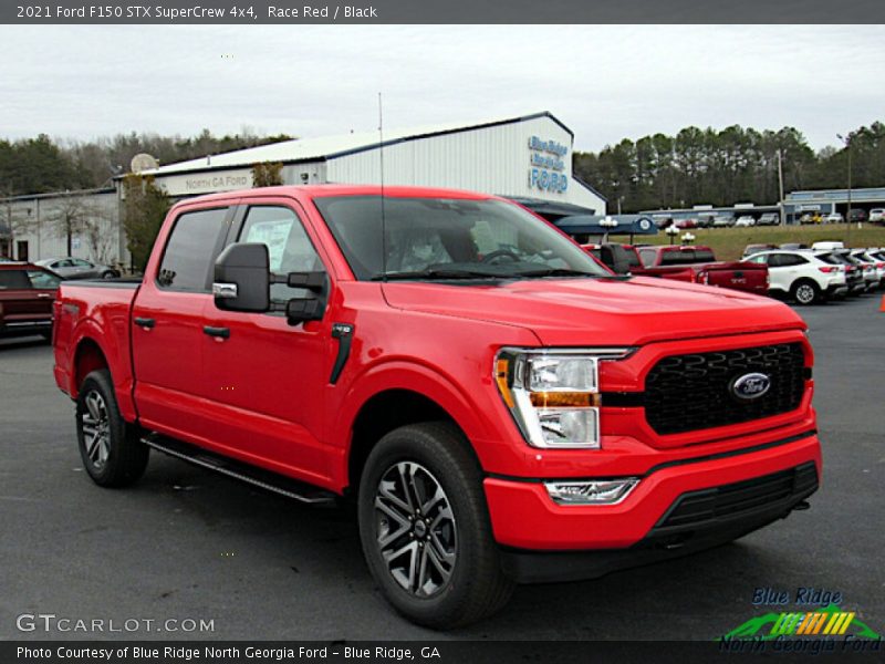Race Red / Black 2021 Ford F150 STX SuperCrew 4x4