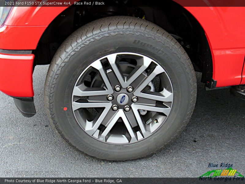 Race Red / Black 2021 Ford F150 STX SuperCrew 4x4