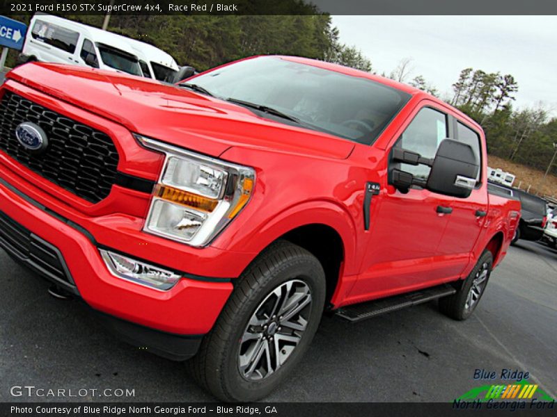 Race Red / Black 2021 Ford F150 STX SuperCrew 4x4