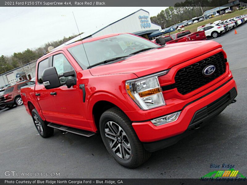 Race Red / Black 2021 Ford F150 STX SuperCrew 4x4