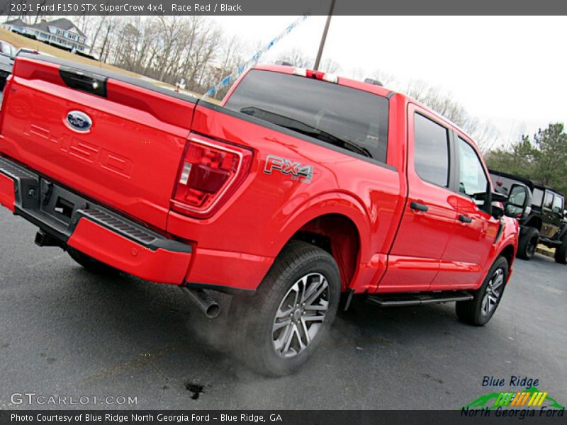 Race Red / Black 2021 Ford F150 STX SuperCrew 4x4