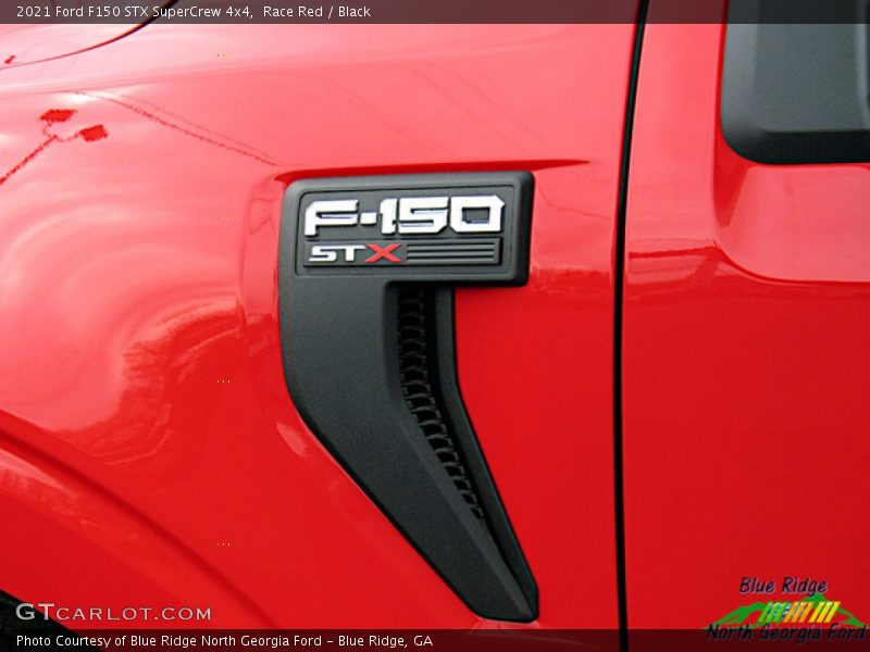 Race Red / Black 2021 Ford F150 STX SuperCrew 4x4