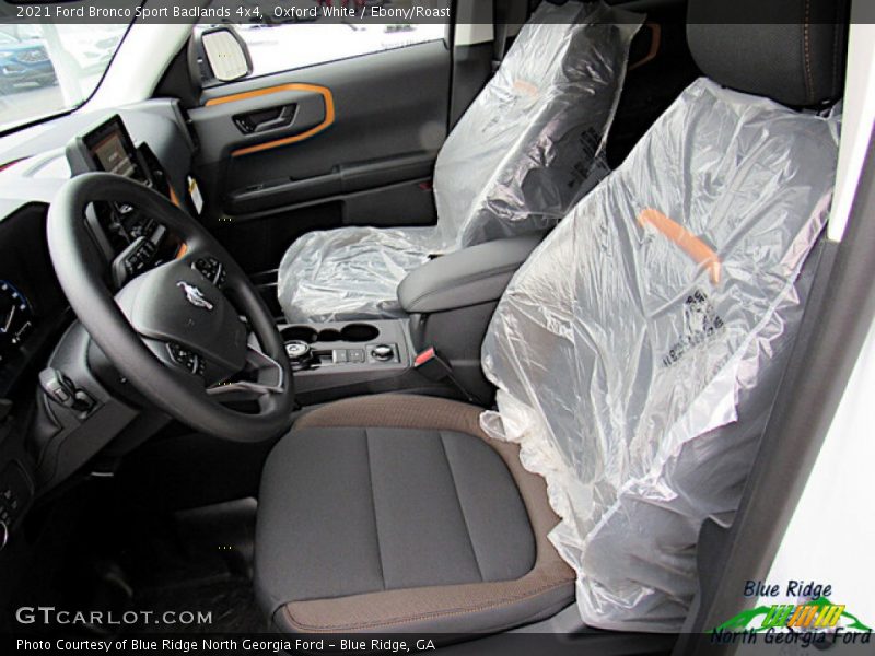 Oxford White / Ebony/Roast 2021 Ford Bronco Sport Badlands 4x4
