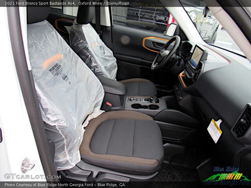Oxford White / Ebony/Roast 2021 Ford Bronco Sport Badlands 4x4