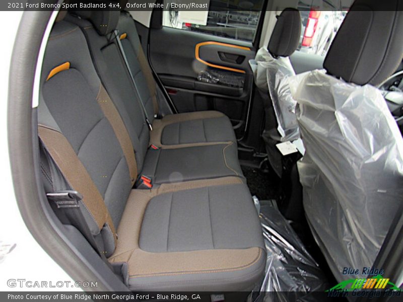 Oxford White / Ebony/Roast 2021 Ford Bronco Sport Badlands 4x4