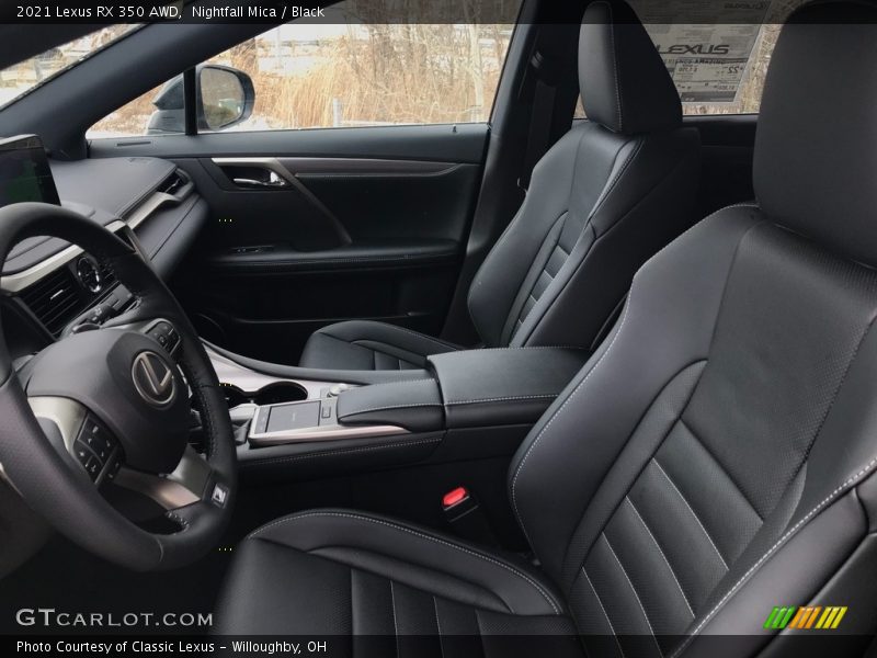 Nightfall Mica / Black 2021 Lexus RX 350 AWD
