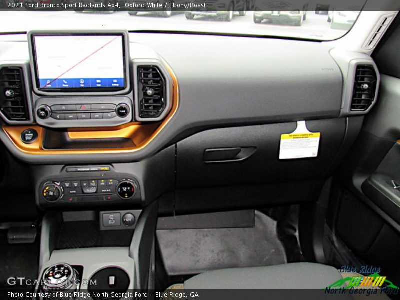 Oxford White / Ebony/Roast 2021 Ford Bronco Sport Badlands 4x4