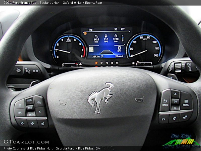 Oxford White / Ebony/Roast 2021 Ford Bronco Sport Badlands 4x4
