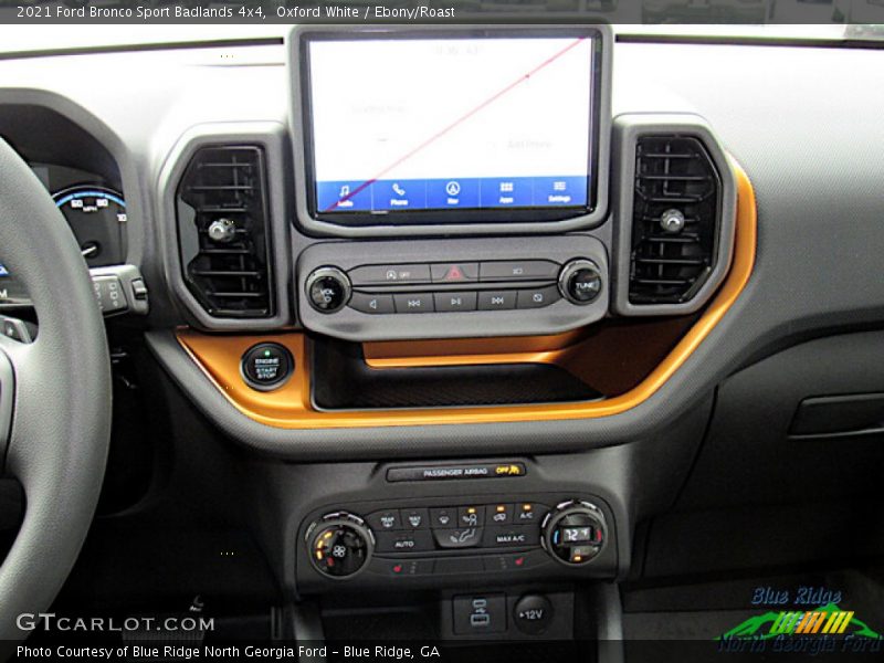 Oxford White / Ebony/Roast 2021 Ford Bronco Sport Badlands 4x4