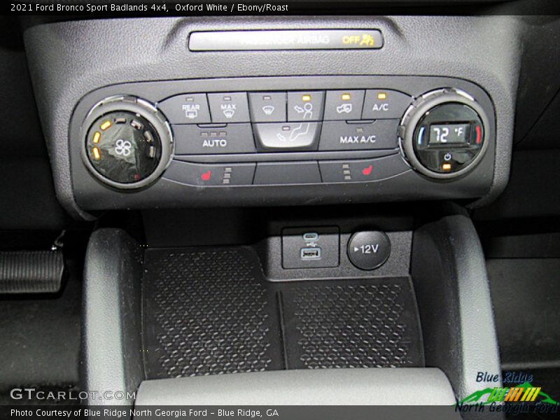 Oxford White / Ebony/Roast 2021 Ford Bronco Sport Badlands 4x4
