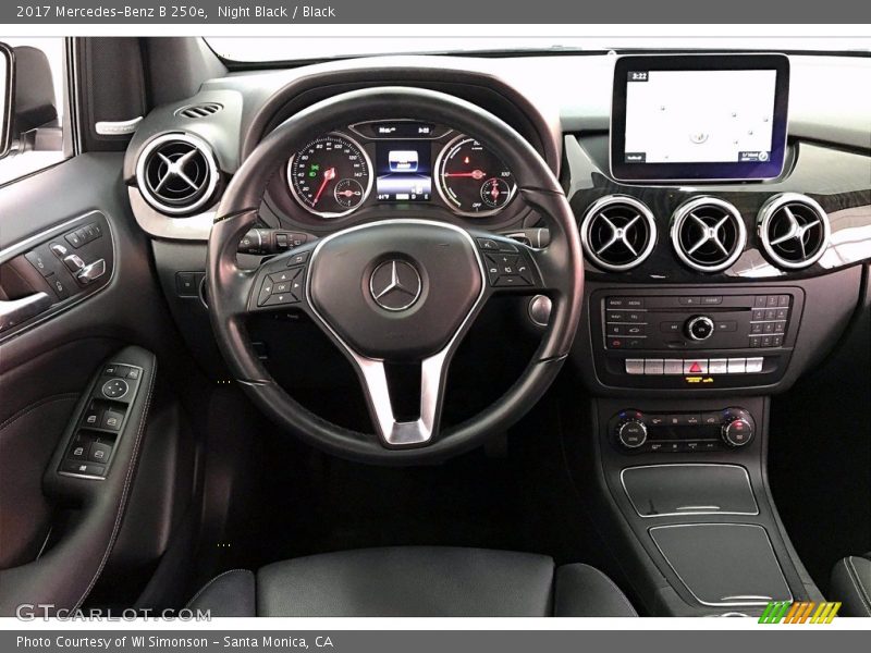 Night Black / Black 2017 Mercedes-Benz B 250e