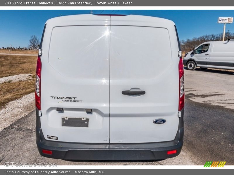 Frozen White / Pewter 2016 Ford Transit Connect XL Cargo Van Extended
