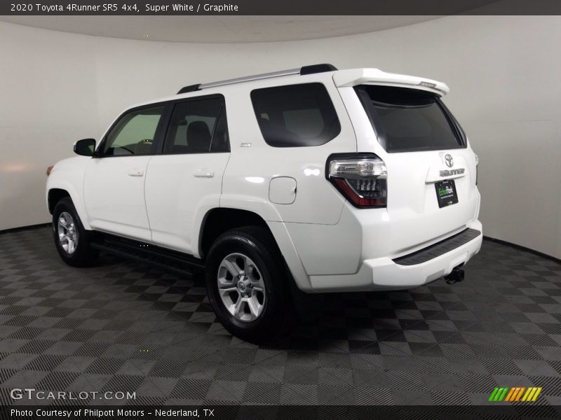 Super White / Graphite 2020 Toyota 4Runner SR5 4x4