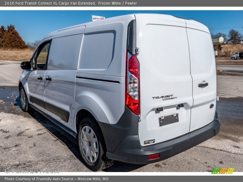 Frozen White / Pewter 2016 Ford Transit Connect XL Cargo Van Extended