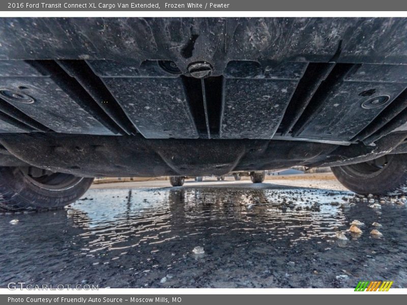 Frozen White / Pewter 2016 Ford Transit Connect XL Cargo Van Extended