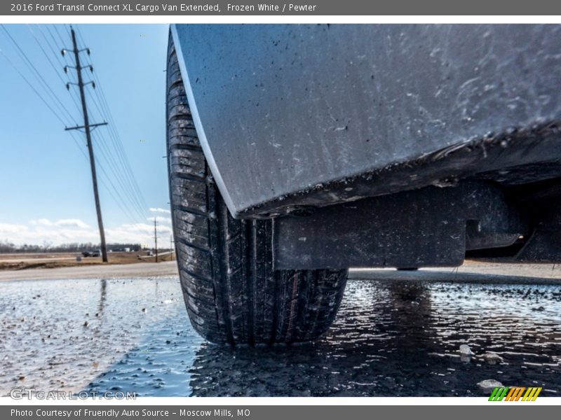 Frozen White / Pewter 2016 Ford Transit Connect XL Cargo Van Extended