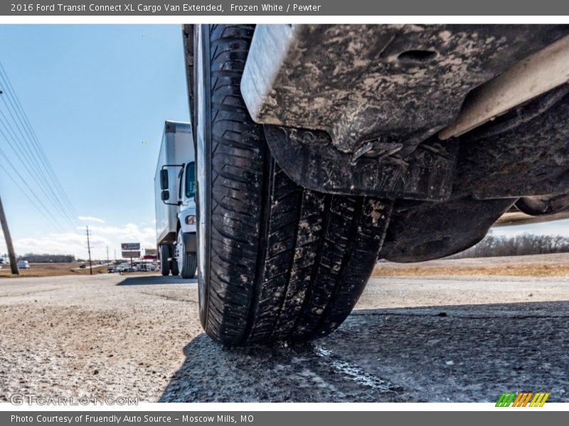 Frozen White / Pewter 2016 Ford Transit Connect XL Cargo Van Extended