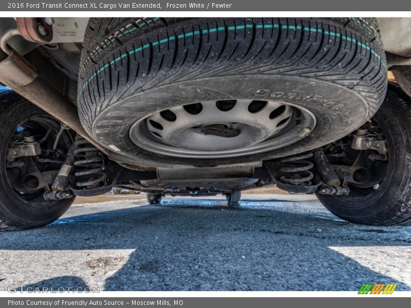 Frozen White / Pewter 2016 Ford Transit Connect XL Cargo Van Extended