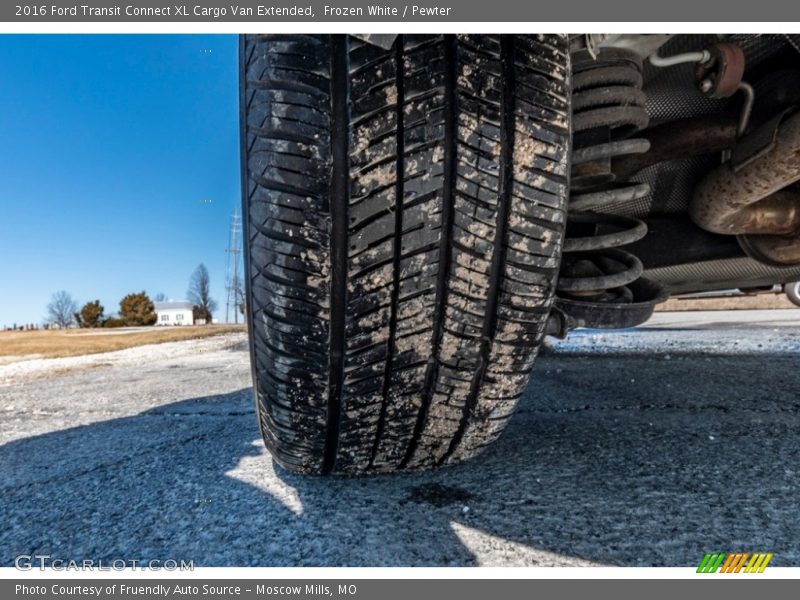 Frozen White / Pewter 2016 Ford Transit Connect XL Cargo Van Extended