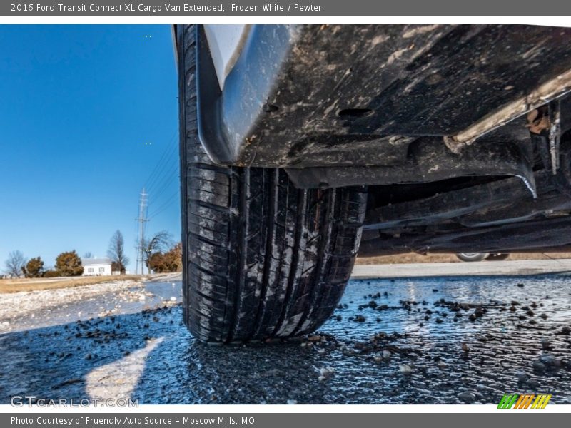 Frozen White / Pewter 2016 Ford Transit Connect XL Cargo Van Extended