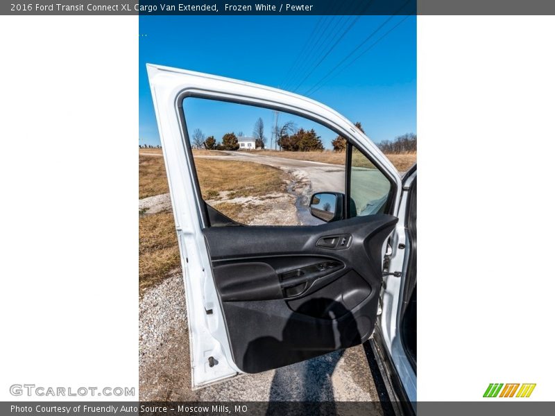 Frozen White / Pewter 2016 Ford Transit Connect XL Cargo Van Extended