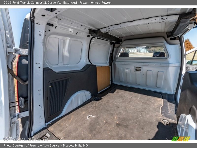 Frozen White / Pewter 2016 Ford Transit Connect XL Cargo Van Extended
