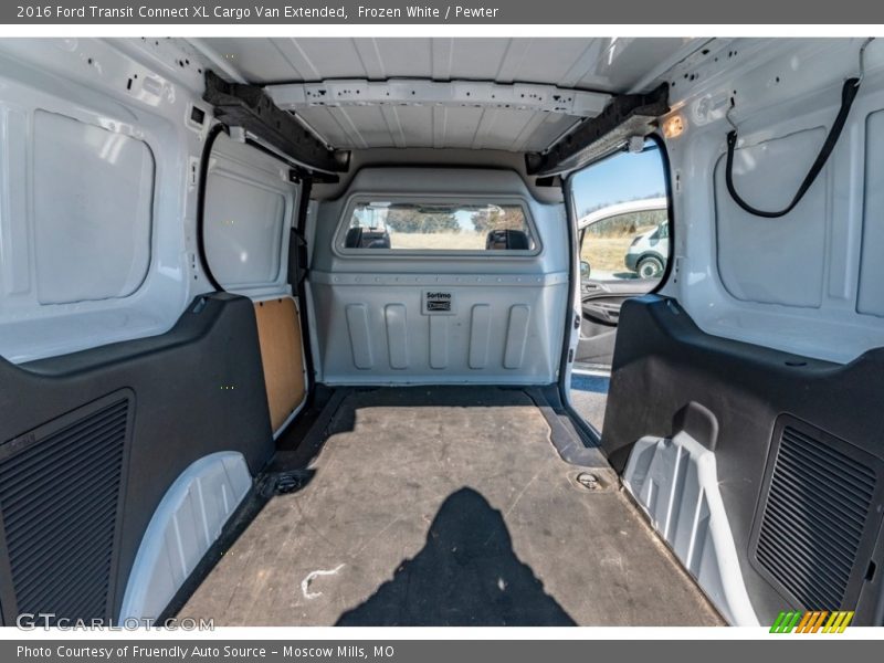 Frozen White / Pewter 2016 Ford Transit Connect XL Cargo Van Extended