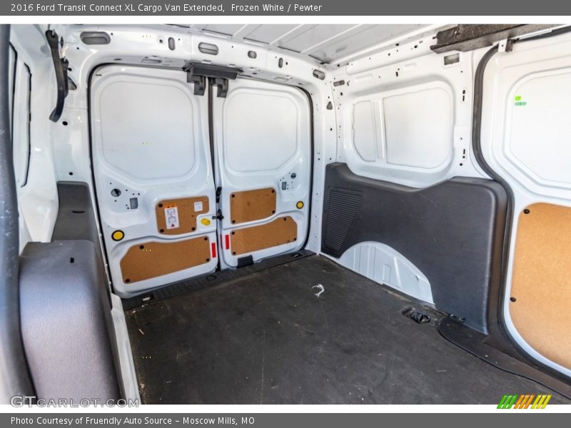 Frozen White / Pewter 2016 Ford Transit Connect XL Cargo Van Extended