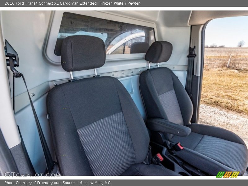 Frozen White / Pewter 2016 Ford Transit Connect XL Cargo Van Extended