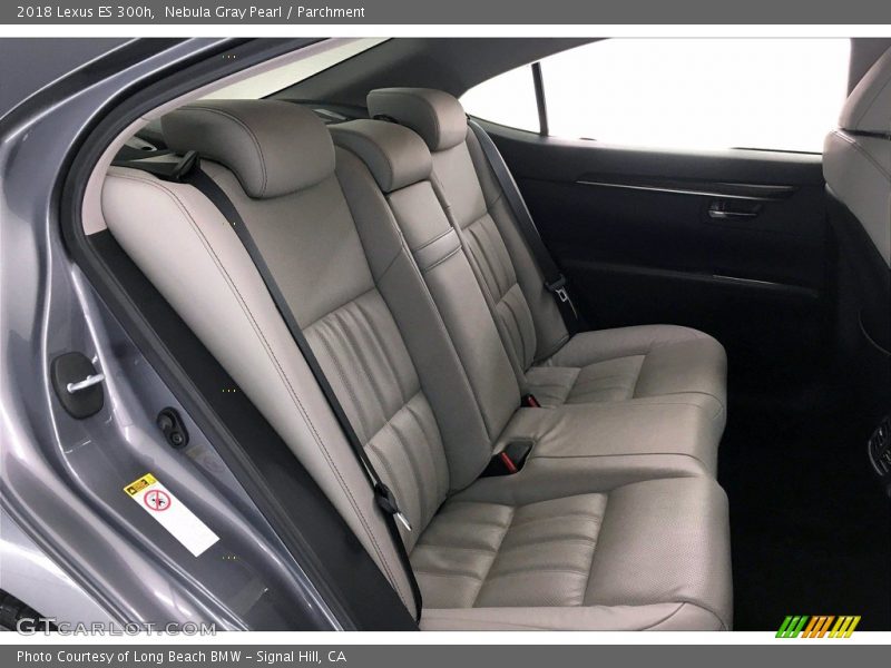 Rear Seat of 2018 ES 300h