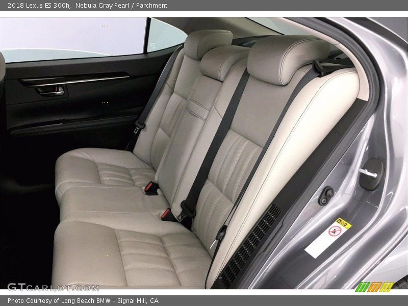 Rear Seat of 2018 ES 300h